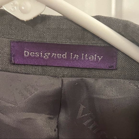 Vinci Gray Men’s Suit Coat - Picture 2 of 6